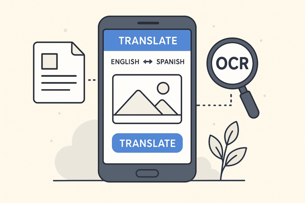 مترجم گوگل با اسکن عکس آنلاین رایگان