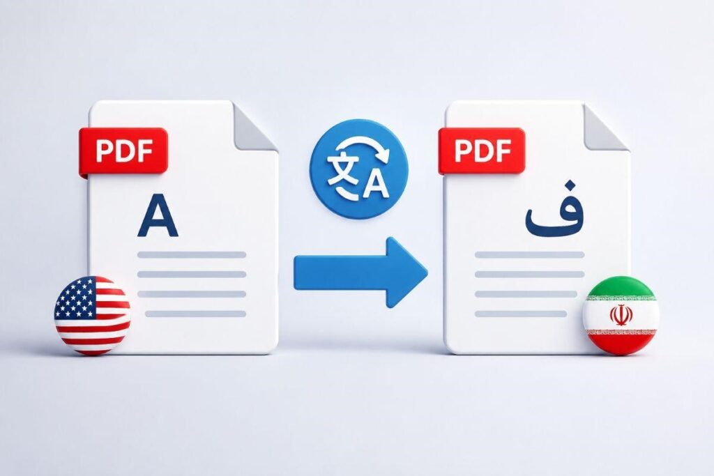 بهترین ابزار ترجمه PDF